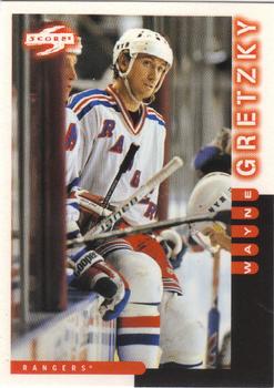 #99 Wayne Gretzky - New York Rangers - 1997-98 Score Hockey