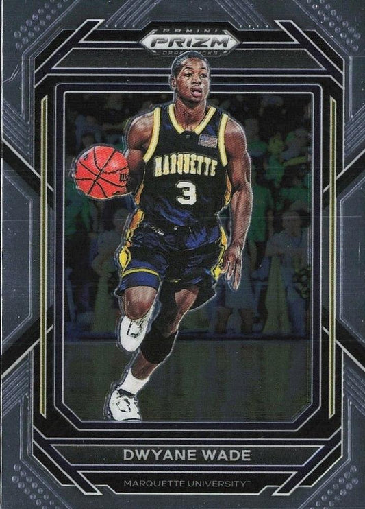 #99 Dwyane Wade - Marquette Golden Eagles - 2023 Panini Prizm Draft Picks Basketball