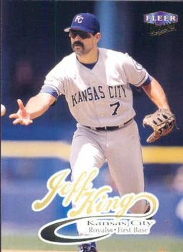 #99 Jeff King - Kansas City Royals - 1999 Ultra Baseball