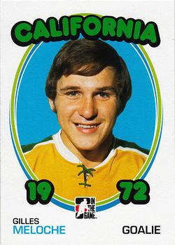 #99 Gilles Meloche - California Golden Seals - 2009-10 In The Game 1972 The Year In Hockey