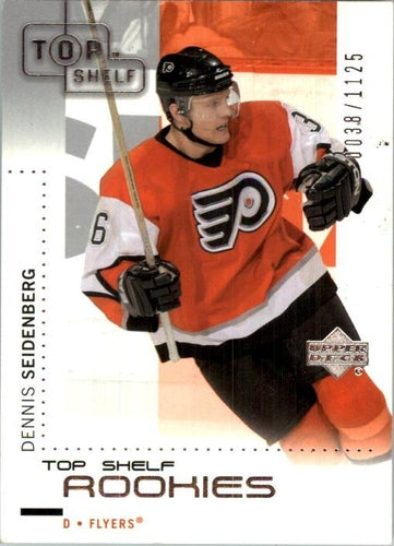 #99 Dennis Seidenberg - Philadelphia Flyers - 2002-03 Upper Deck Top Shelf Hockey