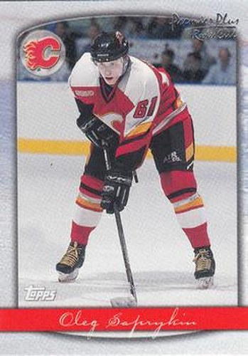#99 Oleg Saprykin - Calgary Flames - 1999-00 Topps Premier Plus Hockey