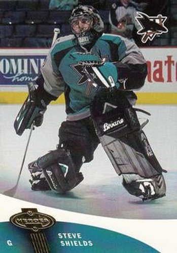 #99 Steve Shields - San Jose Sharks - 2000-01 Upper Deck Heroes Hockey