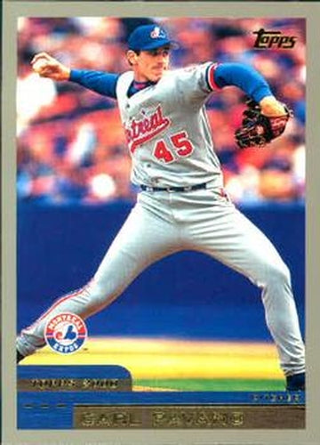 #99 Carl Pavano - Montreal Expos - 2000 Topps Baseball