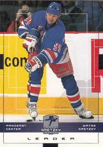 #99 Wayne Gretzky - New York Rangers - 1999-00 Upper Deck Wayne Gretzky Hockey