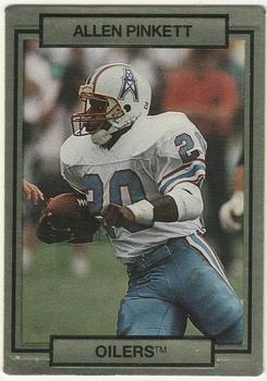 #99 Allen Pinkett - Houston Oilers - 1990 Action Packed Football
