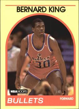 #99 Bernard King - Washington Bullets - 1989-90 Hoops Superstars Basketball