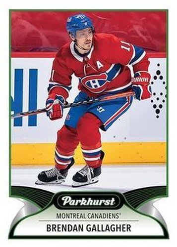 #99 Brendan Gallagher - Montreal Canadiens - 2021-22 Parkhurst Hockey