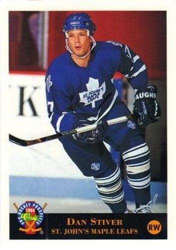 #99 Dan Stiver - St. John's Maple Leafs - 1994 Classic Pro Hockey Prospects Hockey