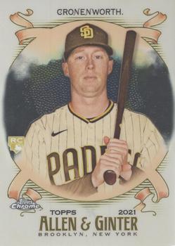 #99 Jake Cronenworth - San Diego Padres - 2021 Topps Allen & Ginter Chrome Baseball