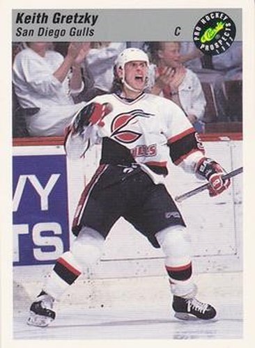 #99 Keith Gretzky - San Diego Gulls - 1993 Classic Pro Prospects Hockey
