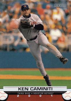 #99 Ken Caminiti - Houston Astros - 2001 Stadium Club Baseball