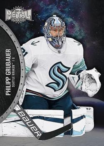 #99 Philipp Grubauer - Seattle Kraken - 2021-22 Skybox Metal Universe Hockey