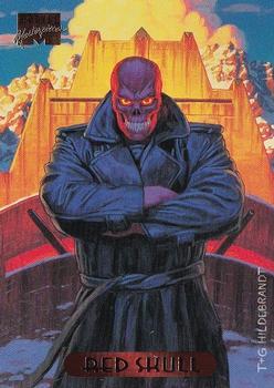 #99 Red Skull - 1994 Fleer Marvel Masterpieces Hildebrandt Brothers