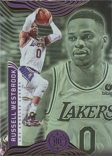 #99 Russell Westbrook - Los Angeles Lakers - 2021-22 Panini Illusions Basketball