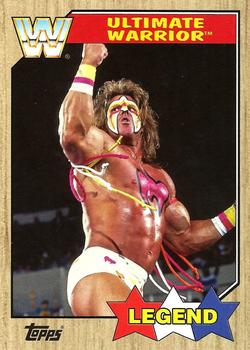 #99 Ultimate Warrior - 2017 Topps WWE Heritage Wrestling