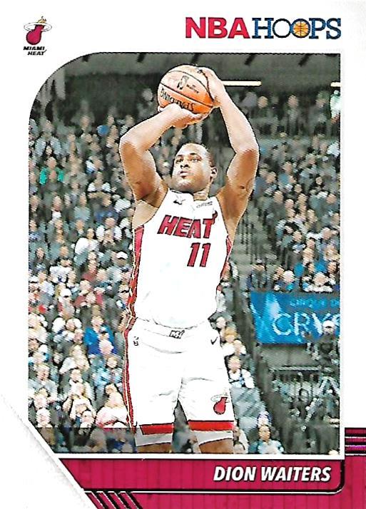 #99 Dion Waiters - Miami Heat - 2019-20 Hoops Basketball