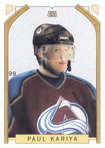 #99 Paul Kariya - Colorado Avalanche - 2003-04 Topps C55 Hockey