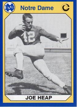 #99 Joe Heap - Notre Dame Fighting Irish - 1990 Collegiate Collection Notre Dame Football
