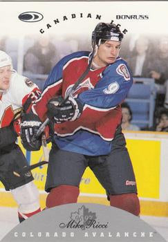 #99 Mike Ricci - Colorado Avalanche - 1996-97 Donruss Canadian Ice Hockey