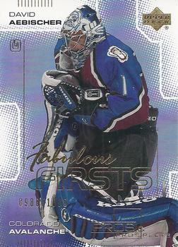 #99 David Aebischer - Colorado Avalanche - 2000-01 Upper Deck Pros & Prospects Hockey
