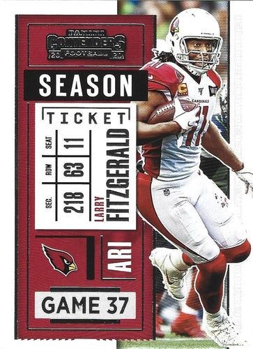 #99 Larry Fitzgerald - Arizona Cardinals - 2020 Panini Contenders Football