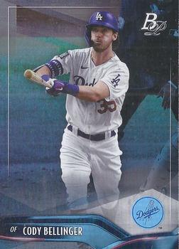 #99 Cody Bellinger - Los Angeles Dodgers - 2021 Bowman Platinum Baseball