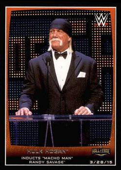 #99 Hulk Hogan - 2015 Topps WWE Road to Wrestlemania Wrestling