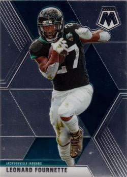 #99 Leonard Fournette - Jacksonville Jaguars - 2020 Panini Mosaic Football
