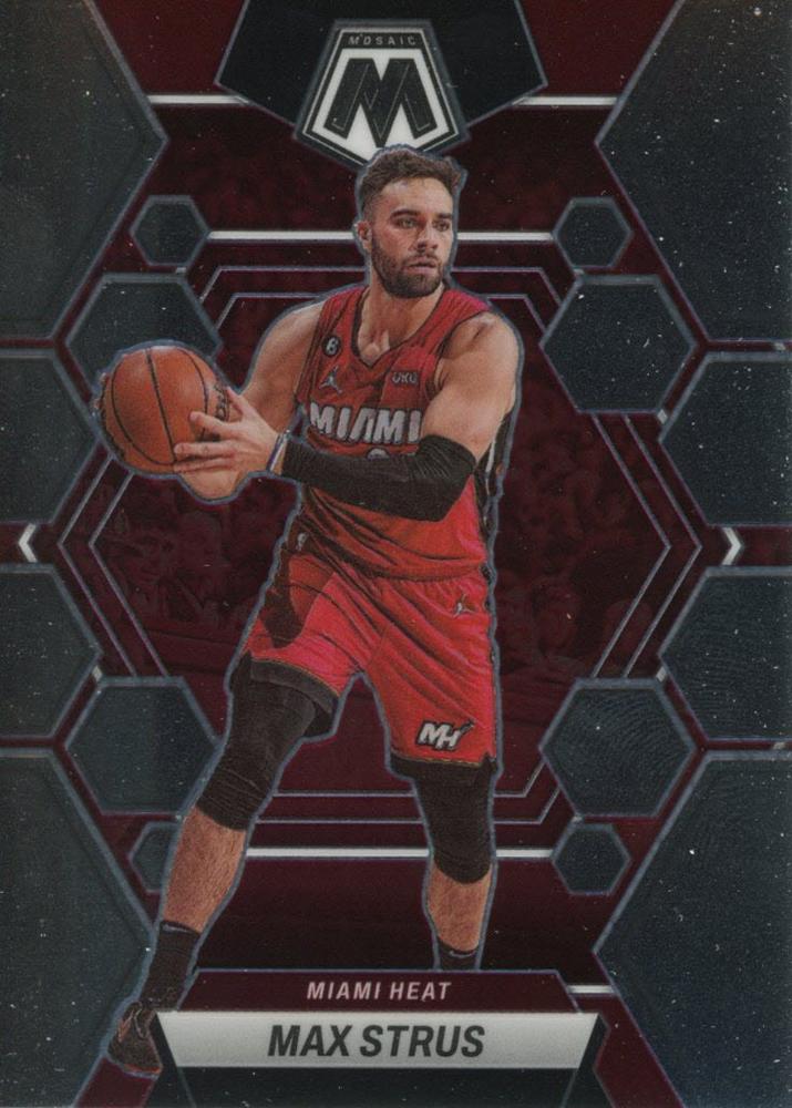 #99 Max Strus - Miami Heat - 2022-23 Panini Mosaic Basketball