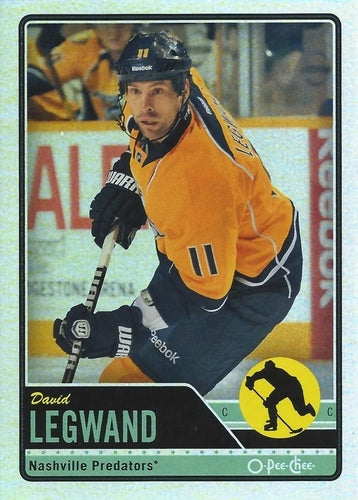 #99 David Legwand - Nashville Predators - 2012-13 O-Pee-Chee - Rainbow Hockey