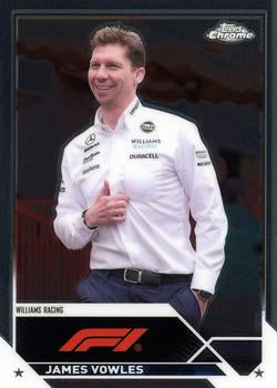 #99 James Vowles - Williams Racing - 2023 Topps Chrome Formula 1 Racing