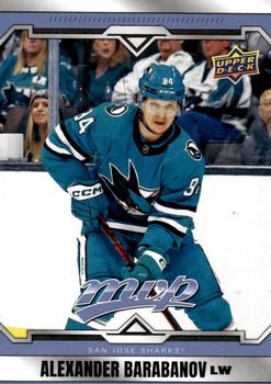 #99 Alexander Barabanov - San Jose Sharks - 2024-25 Upper Deck MVP Hockey