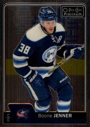 #99 Boone Jenner - Columbus Blue Jackets - 2016-17 O-Pee-Chee Platinum Hockey