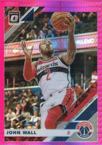 #99 John Wall - Washington Wizards - 2019-20 Donruss Optic - Hyper Pink Basketball