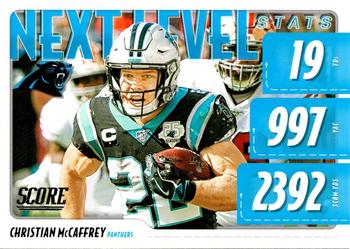 #NLS-CM Christian McCaffrey - Carolina Panthers - 2020 Score - Next Level Stats Football
