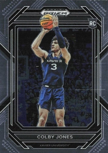 #9 Colby Jones - Xavier Musketeers - 2023 Panini Prizm Draft Picks Basketball