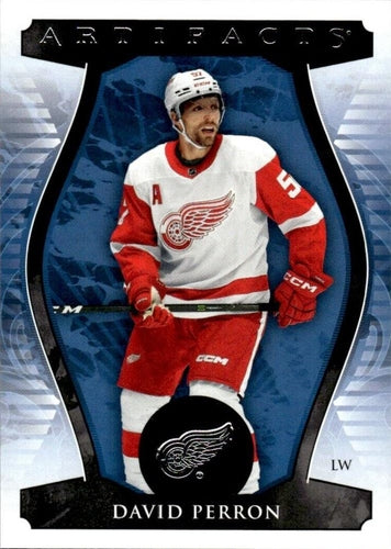 #9 David Perron - Detroit Red Wings - 2023-24 Upper Deck Artifacts Hockey