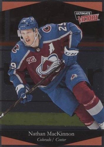 #UV-9 Nathan MacKinnon - Colorado Avalanche - 2020-21 Upper Deck - Ultimate Victory Hockey