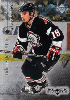 #9 Brian Holzinger - Buffalo Sabres - 1998-99 Upper Deck Black Diamond Hockey