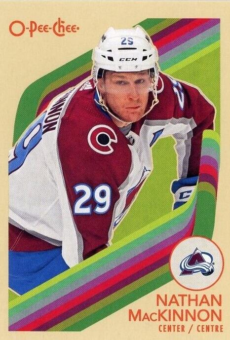 #9 Nathan MacKinnon - Colorado Avalanche - 2023-24 O-Pee-Chee - Retro Hockey