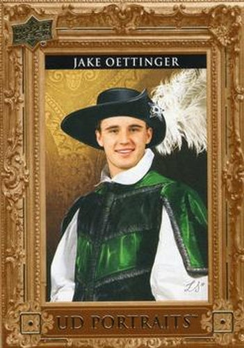 #P-9 Jake Oettinger - Dallas Stars - 2023-24 Upper Deck - UD Portraits Hockey