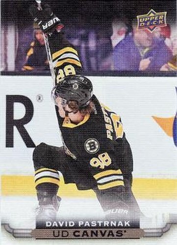 #C9 David Pastrnak - Boston Bruins - 2015-16 Upper Deck - UD Canvas Hockey
