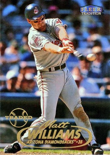 #9 Matt Williams - Arizona Diamondbacks - 1998 Fleer Tradition Baseball