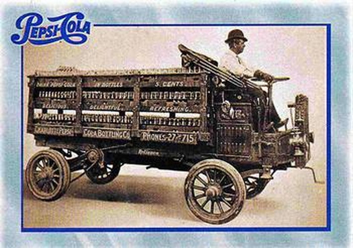 #9 Motorizing Deliveries - 1994 Dart Pepsi-Cola Collector's Series 1