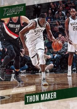 #9 Thon Maker - Milwaukee Bucks - 2017-18 Panini Prestige Basketball