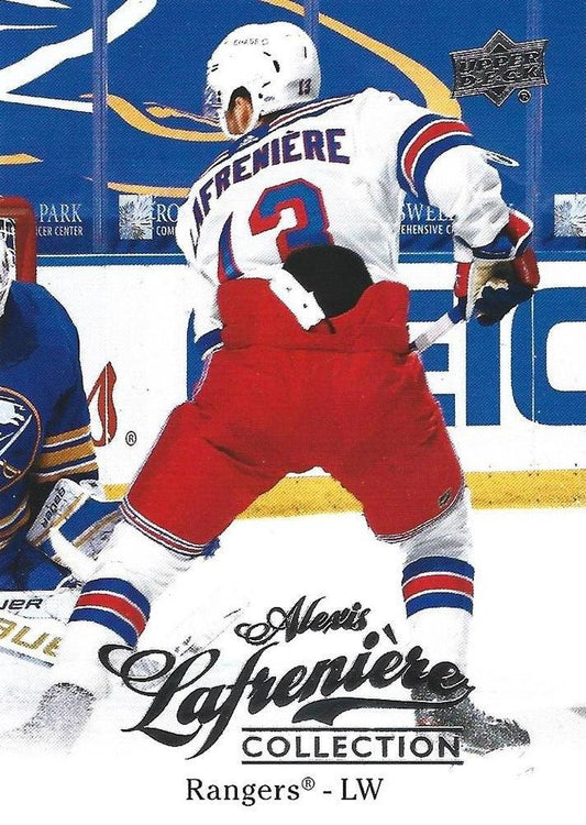 #9 Alexis Lafreniere - New York Rangers - 2020-21 Upper Deck Alexis Lafreniere Collection Hockey