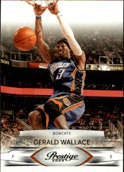 #9 Gerald Wallace - Charlotte Bobcats - 2009-10 Panini Prestige Basketball