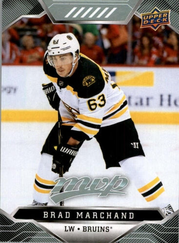 #9 Brad Marchand - Boston Bruins - 2019-20 Upper Deck MVP Hockey