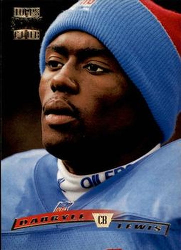 #9 Darryll Lewis - Houston Oilers - 1996 Stadium Club Football
